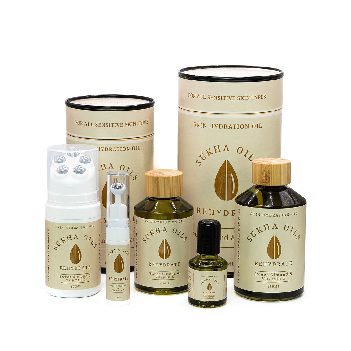 Rehydrate – Nourishing For Sensitive Skin, Body Massage Oil