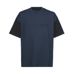 Contrast Sleeve T-Shirt - Navy