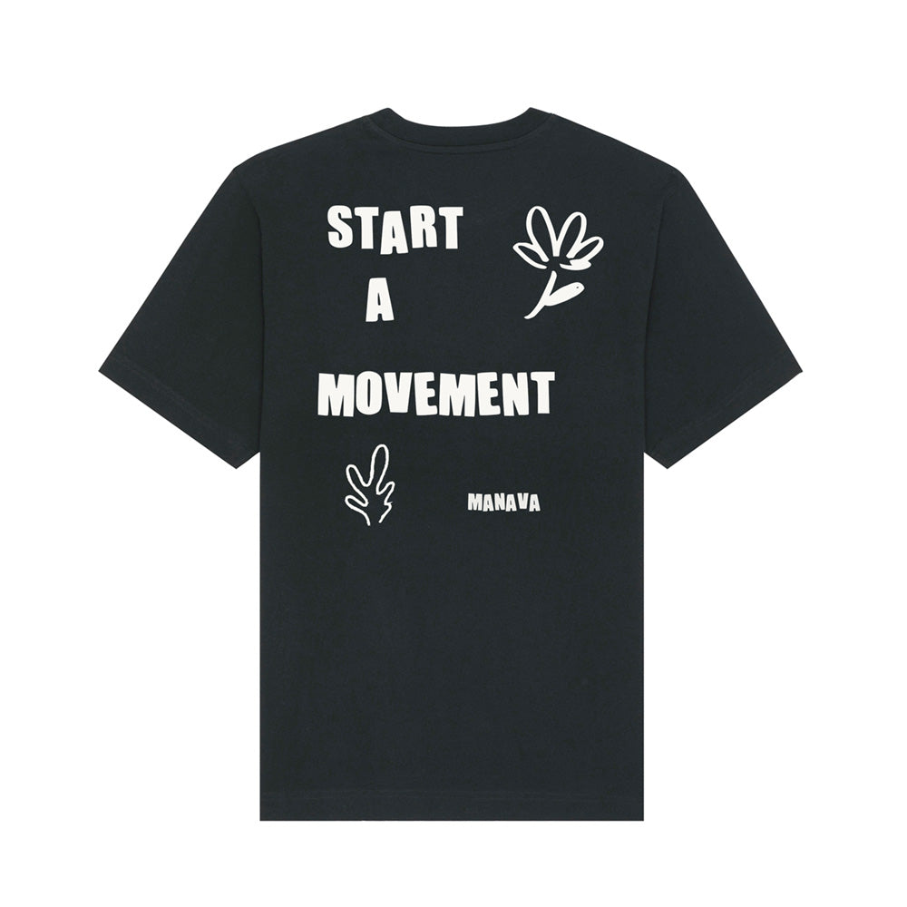 Start A Movement T-Shirt - Black