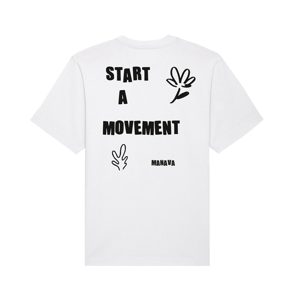 Start A Movement T-Shirt - White
