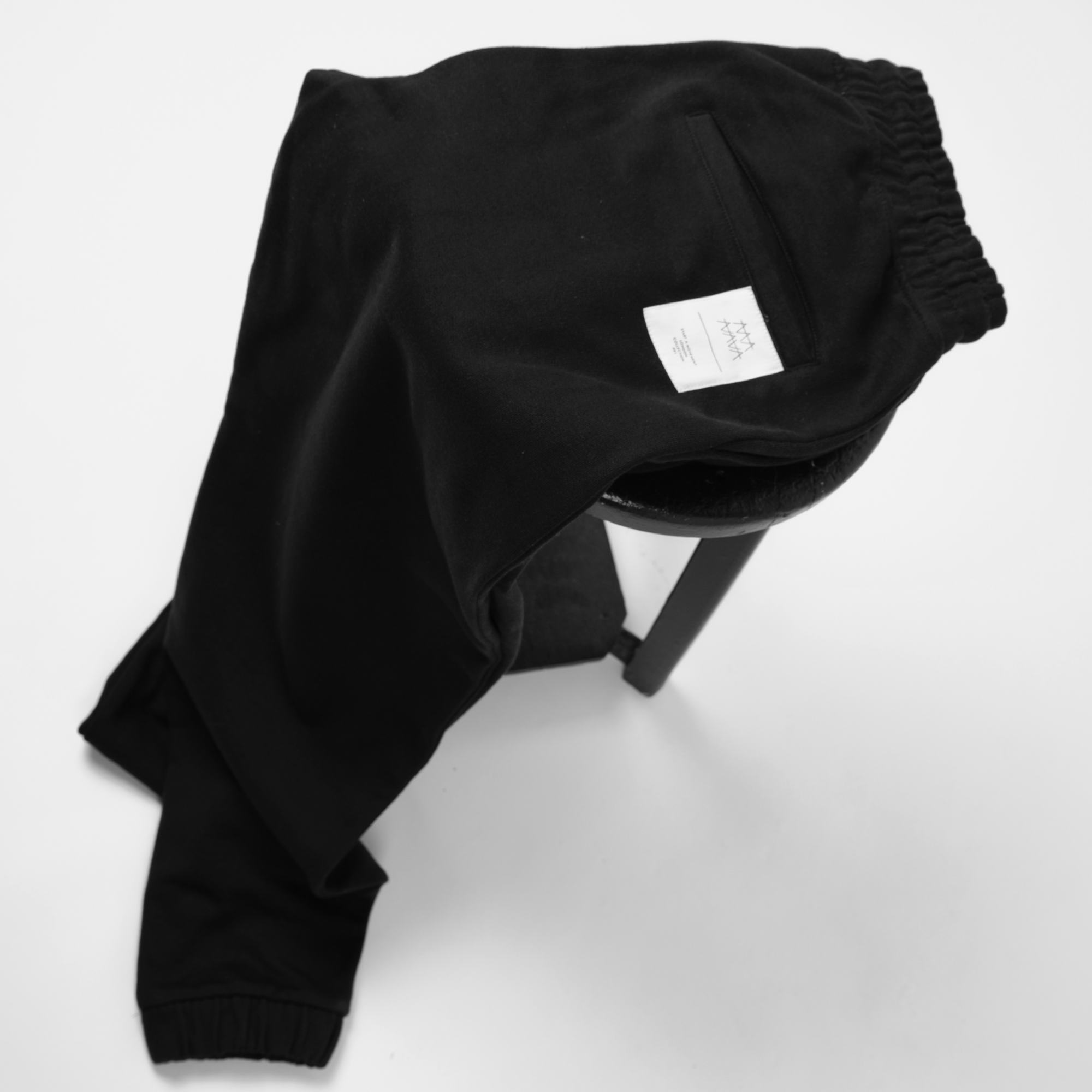 Signature Jogger - Washed Black