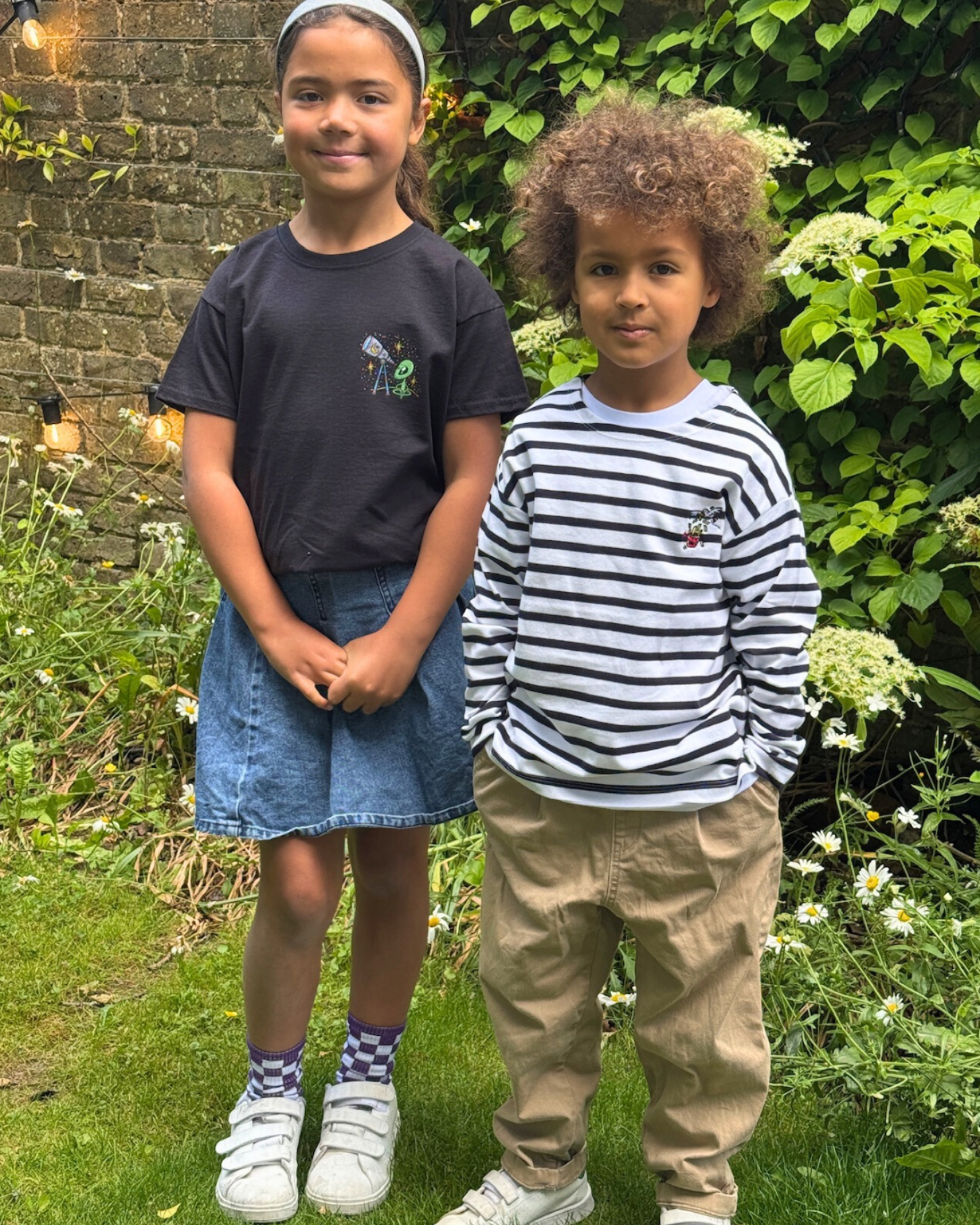 Luke Crump Beach Kids Stripe Long Sleeve T shirt