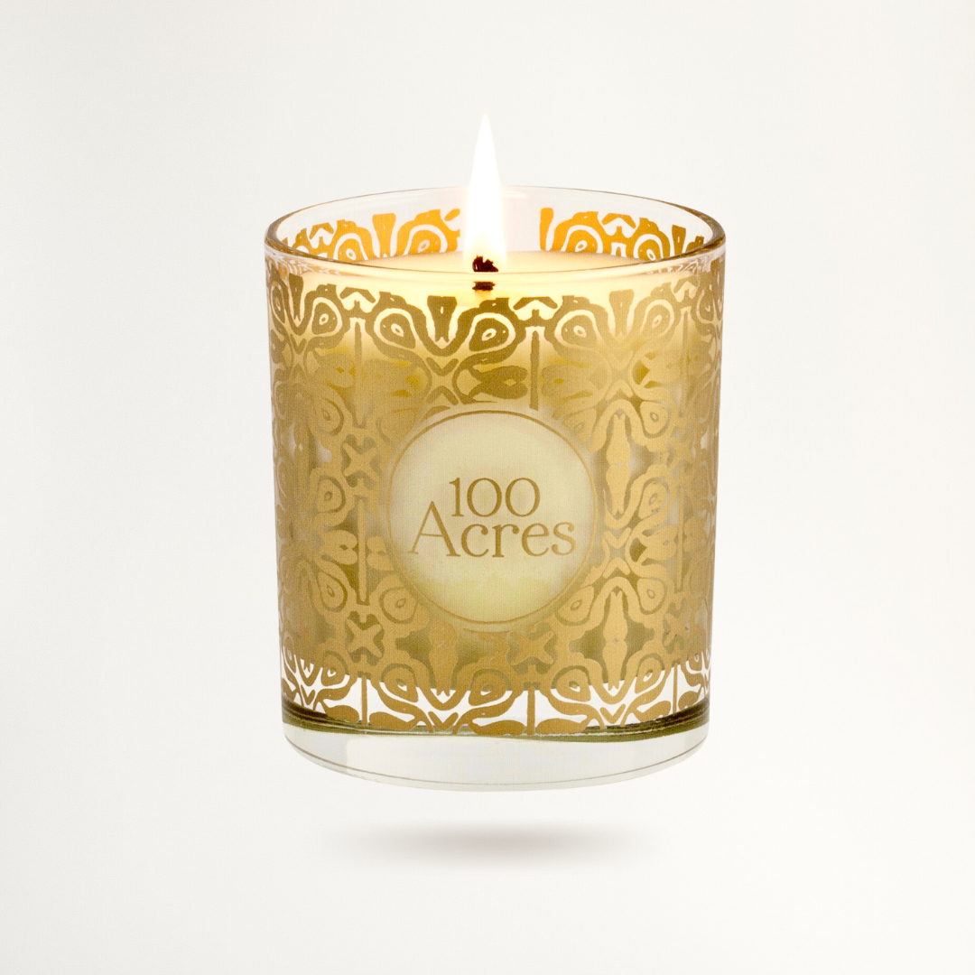 Orange, Cinnamon & Frankincense Single-Wick Golden Scented Candle