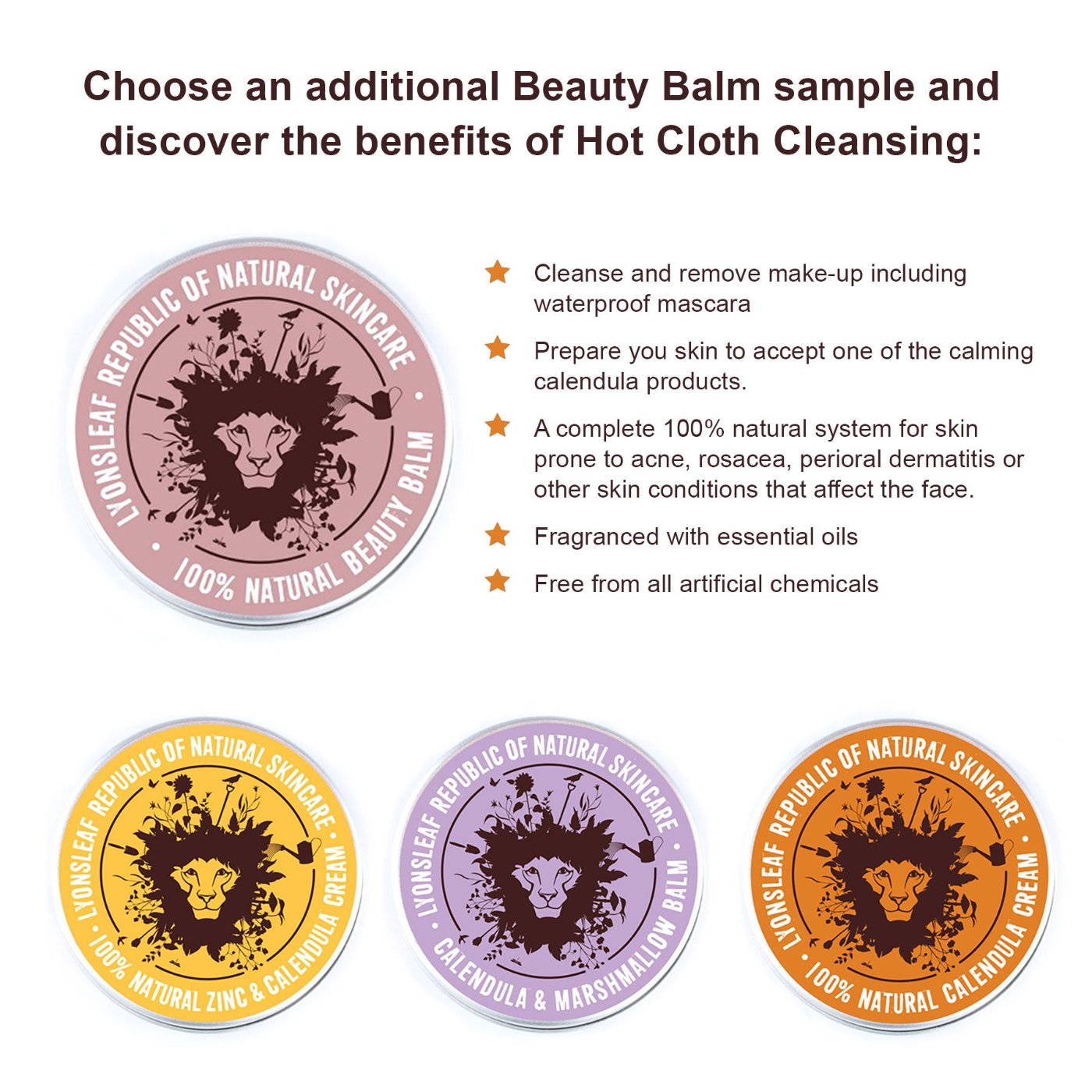 Calendula Skin Rescue Sample Set (3 x 3ml)