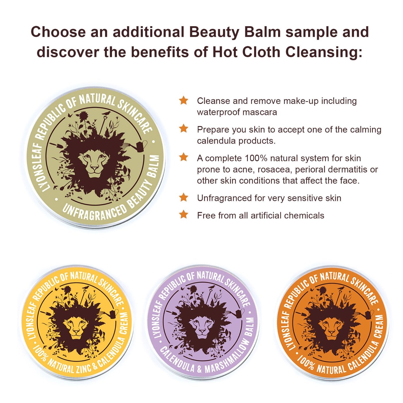 Calendula Skin Rescue Sample Set (3 x 3ml)